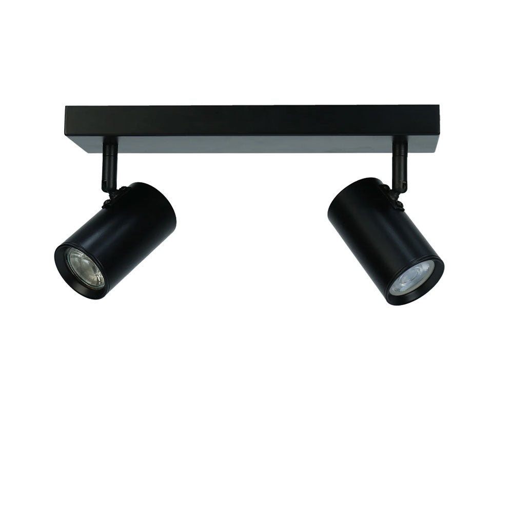 Brianna 2 Light Spotlight Matt Black - LL002SL005B