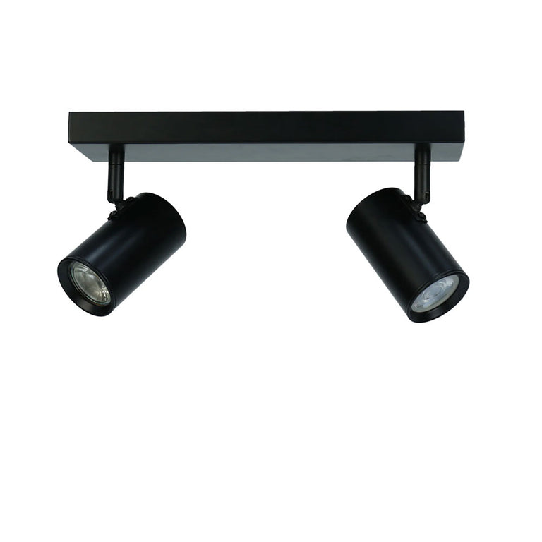 Brianna 2 Light Spotlight Matt Black - LL002SL005B