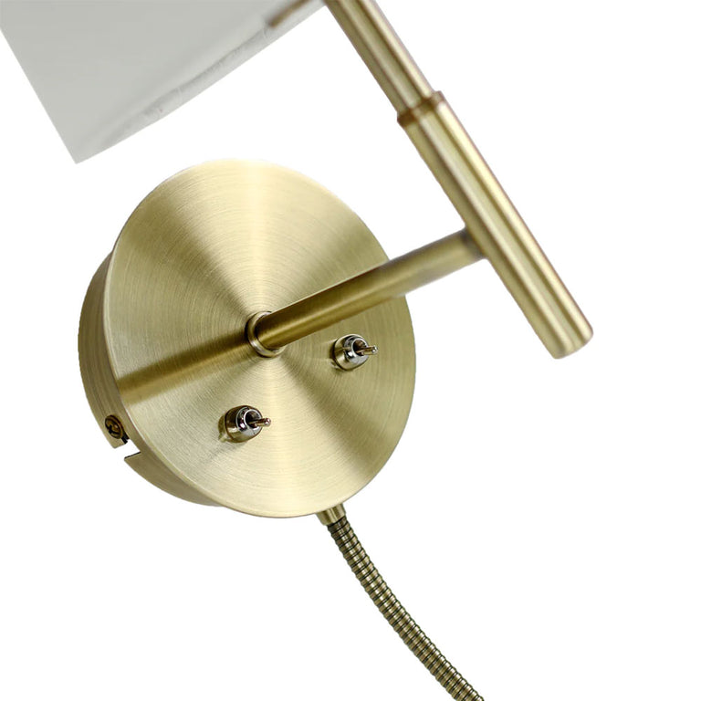 Riley Wall Light Antique Brass - LL002WL007AB