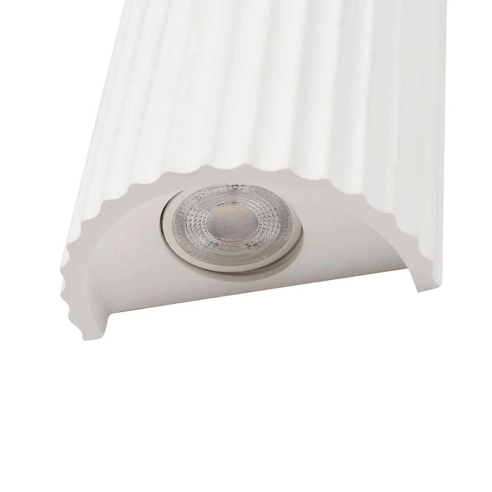 Jorik 2 Light Plaster Wall Light - LL002WL013
