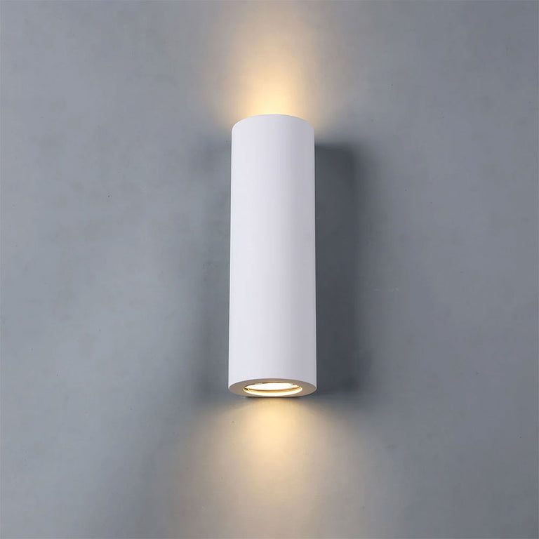Onyx 2 Light Plaster Wall Light - LL002WL015