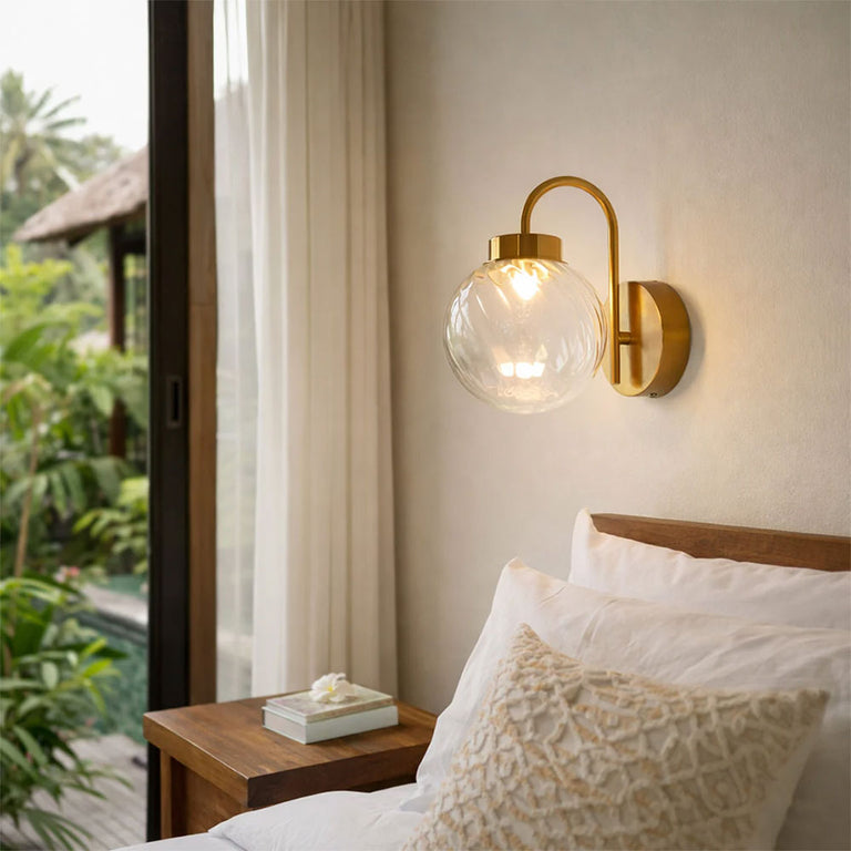 Rhea Rechargeable Built in LED CCT Dimmable Wall Sconce Clear - LL002WL017C