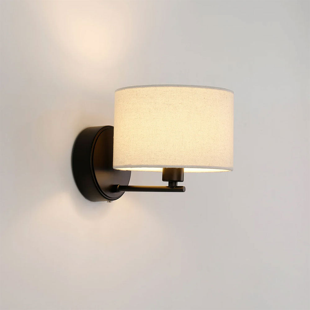Clarissa Rechargeable Built in LED CCT Dimmable Wall Sconce Black - LL002WL018B