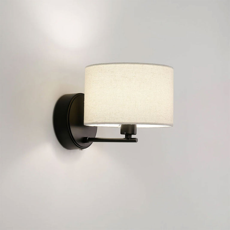 Clarissa Rechargeable Built in LED CCT Dimmable Wall Sconce Black - LL002WL018B