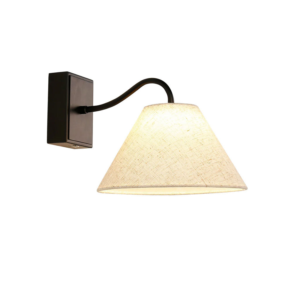 Rosalind Rechargeable Built in LED CCT Dimmable Wall Sconce Black - LL002WL019B