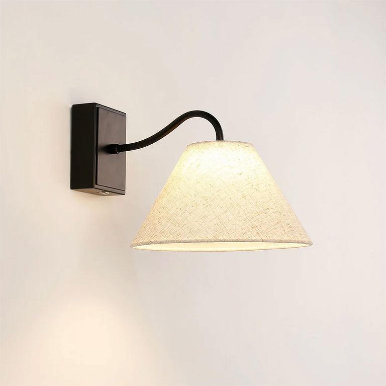 Rosalind Rechargeable Built in LED CCT Dimmable Wall Sconce Black - LL002WL019B