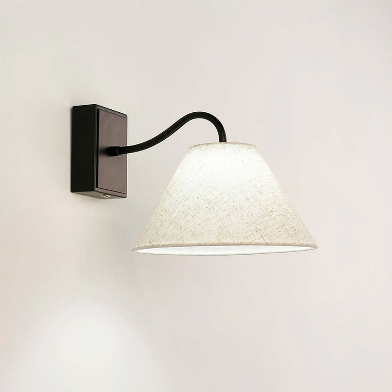 Rosalind Rechargeable Built in LED CCT Dimmable Wall Sconce Black - LL002WL019B