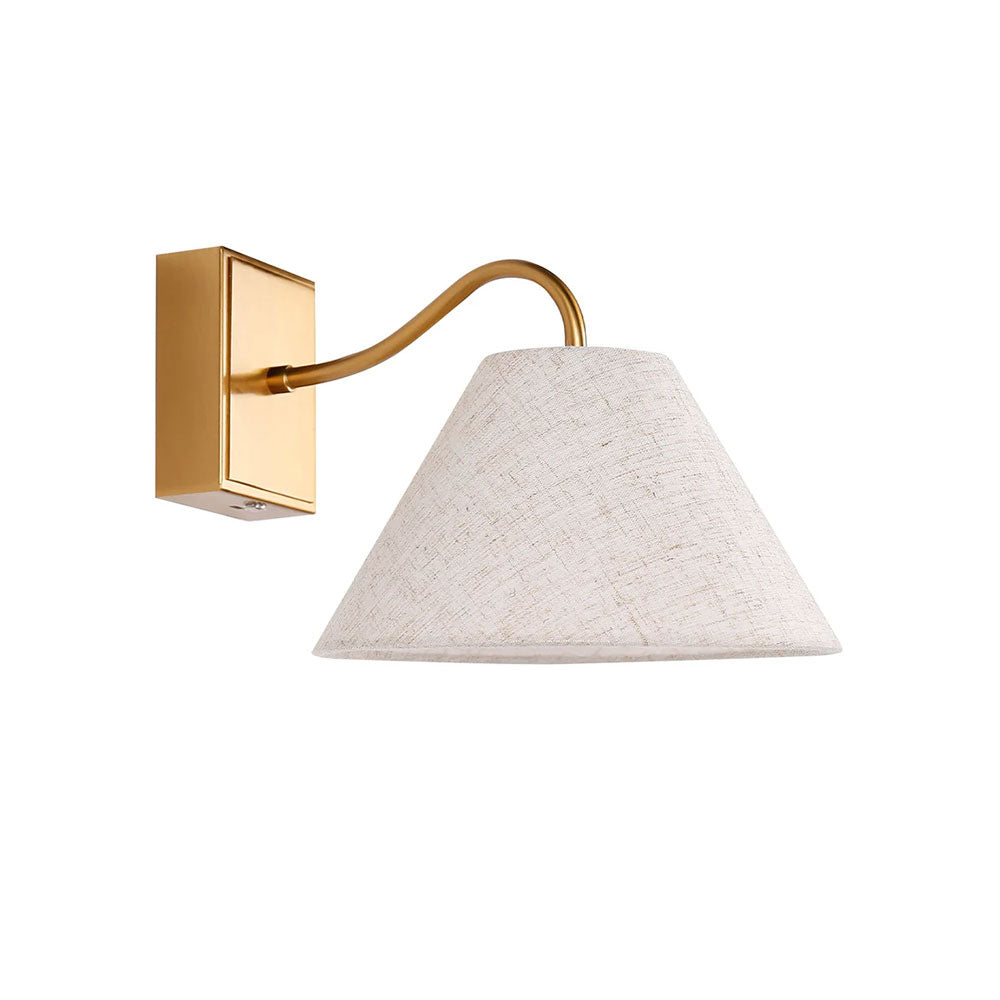 Rosalind Rechargeable Built in LED CCT Dimmable Wall Sconce Brass - LL002WL019BR
