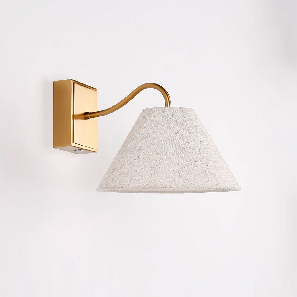 Rosalind Rechargeable Built in LED CCT Dimmable Wall Sconce Brass - LL002WL019BR