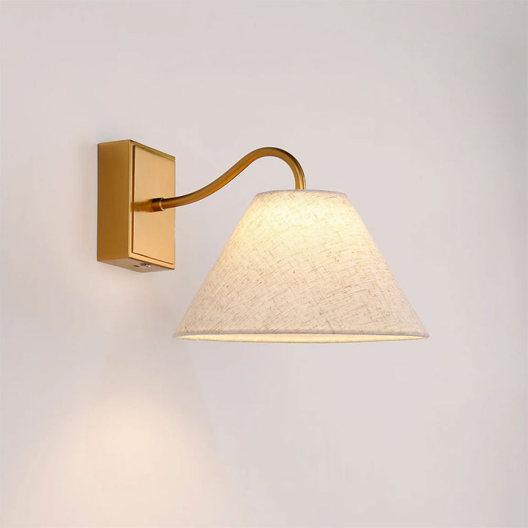Rosalind Rechargeable Built in LED CCT Dimmable Wall Sconce Brass - LL002WL019BR
