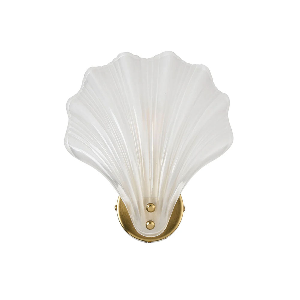 Aurora Wall Sconce Frosted Glass Brass - LL002WL022F