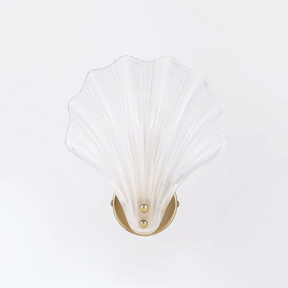 Aurora Wall Sconce Frosted Glass Brass - LL002WL022F