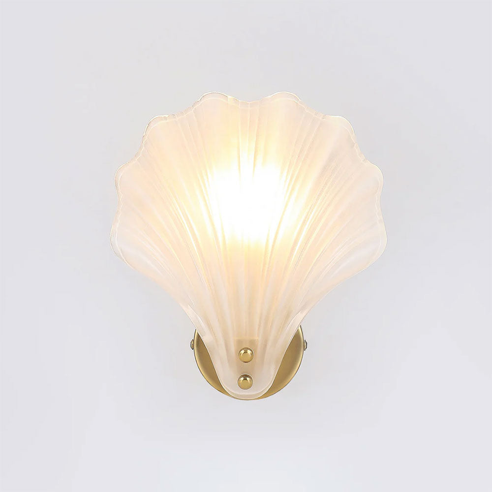 Aurora Wall Sconce Frosted Glass Brass - LL002WL022F