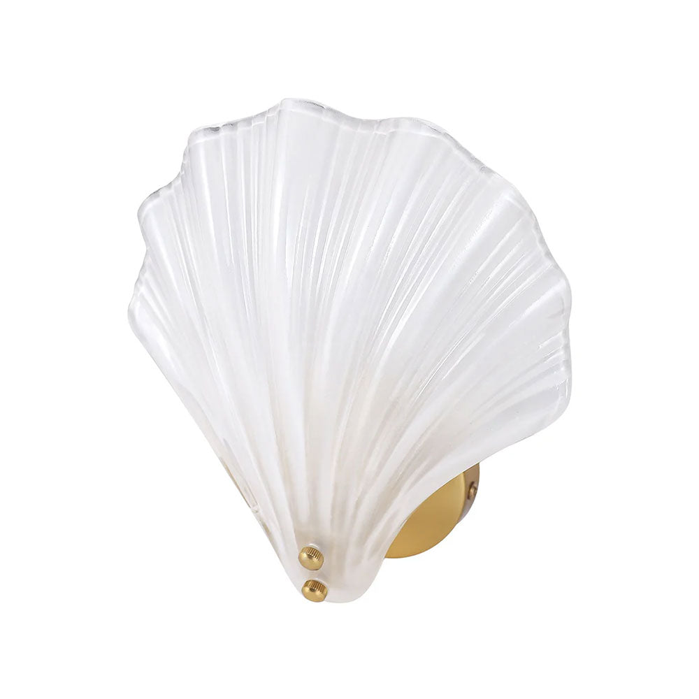 Aurora Wall Sconce Frosted Glass Brass - LL002WL022F