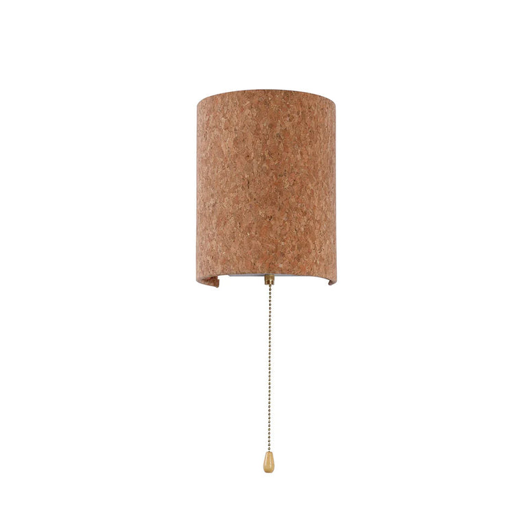 Zella Pull Cord Wall Light White / Natural - LL002WL023