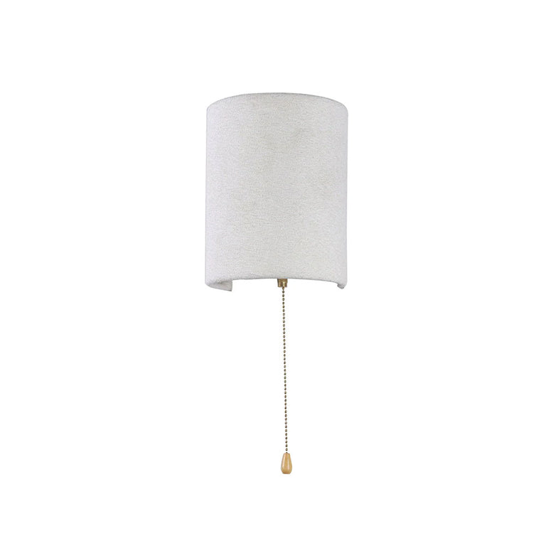 Teevan Pull Cord Wall Light White - LL002WL024