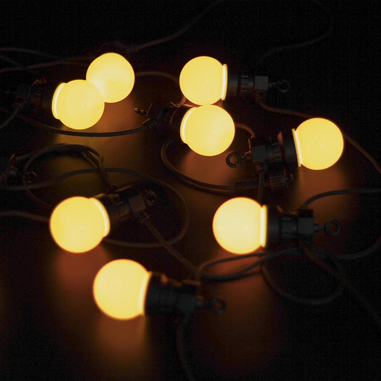 LED Festoon 10 Lights Black Opal RGB - LL001FS05