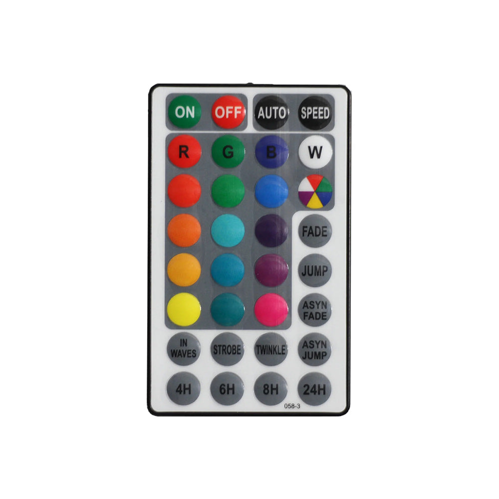 LED Festoon 10 Lights Black Opal RGB - LL001FS05