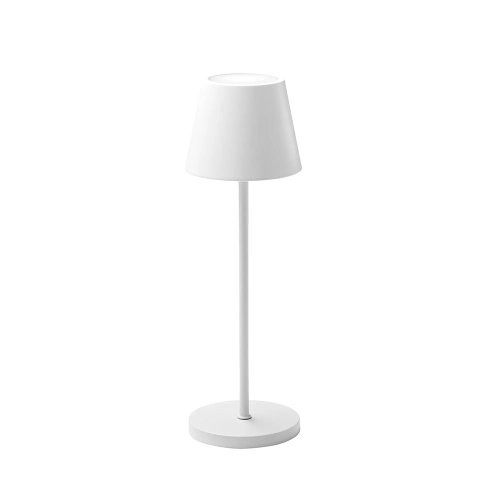 Enoki Portable RGB Battery Operated Touch Table Lamp White - LL0516W