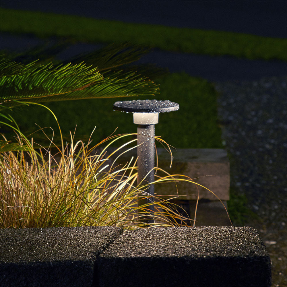 Lindon 4.5W LED Dimmable Garden Light Black / Warm White - LLED105-BL