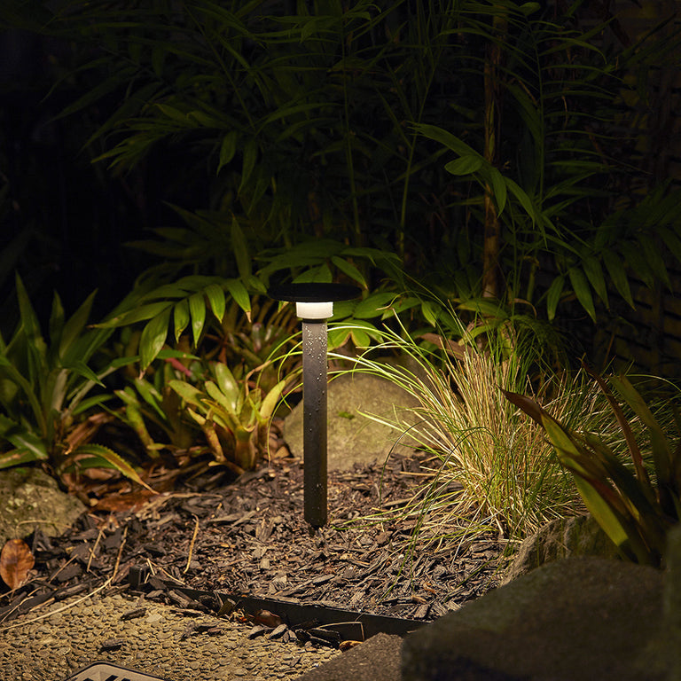 Lindon 4.5W LED Dimmable Garden Light Black / Warm White - LLED105-BL