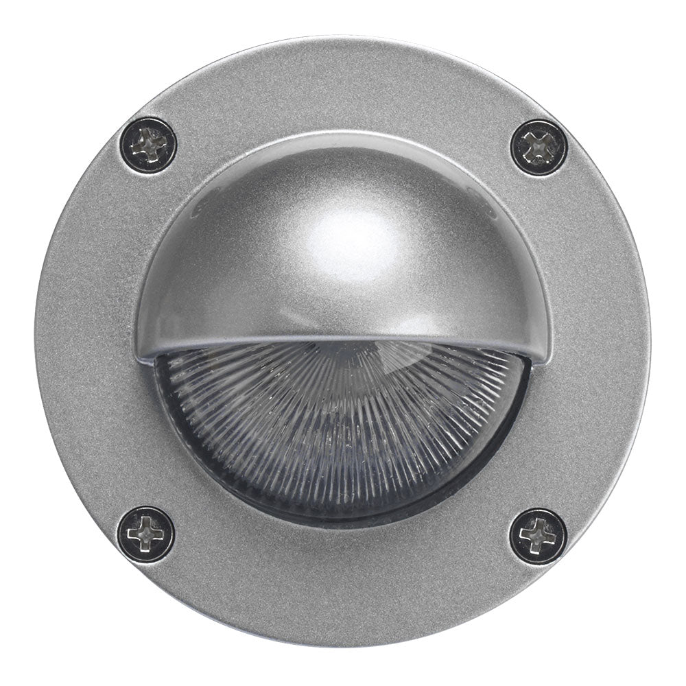 Eyelid 1.5W LED Step Light Silver / Grey / Warm White - LLED3504-SI