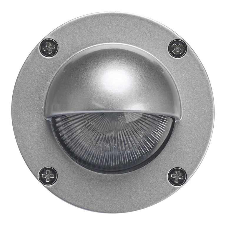 Eyelid 1.5W LED Step Light Silver / Grey / Warm White - LLED3504-SI
