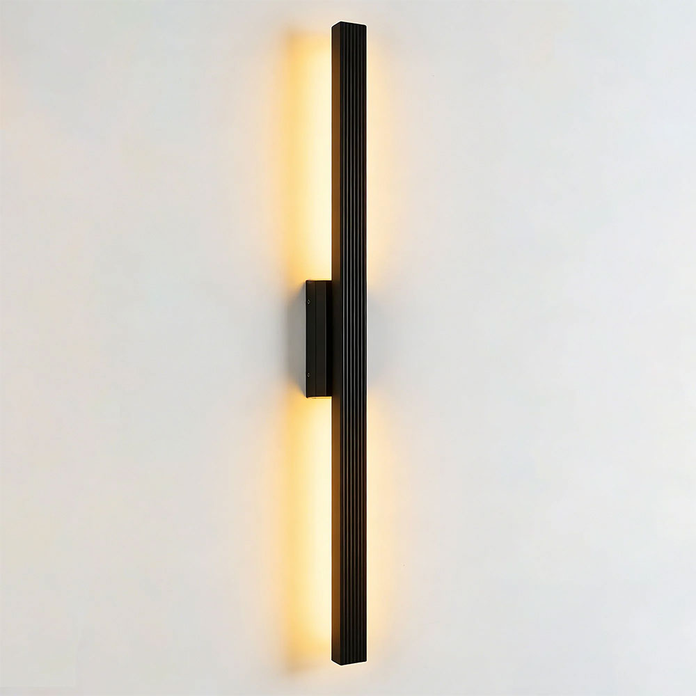 Nadia LED Outdoor Wall Light Matt Black - LLOL050B