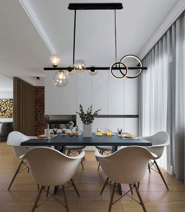 Loco 5 Light Bar Pendant Matt Black / Cool White