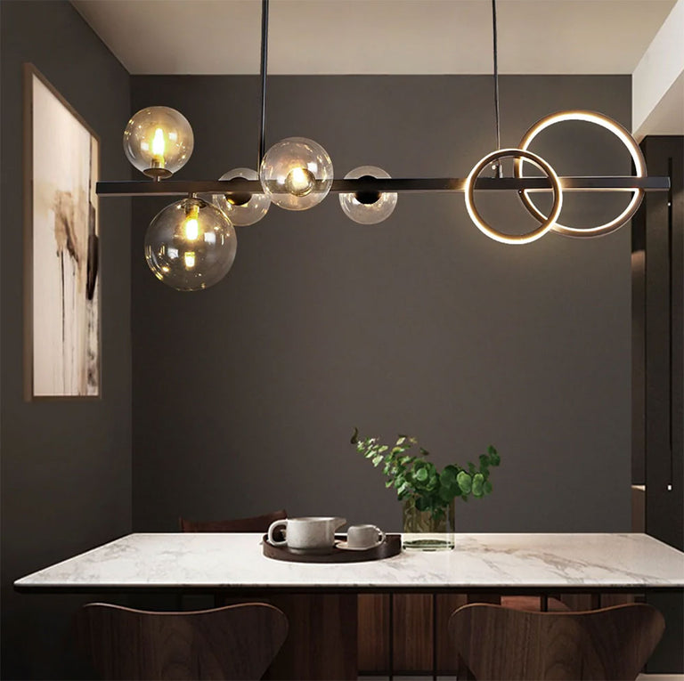 Loco 5 Light Bar Pendant Matt Black / Cool White