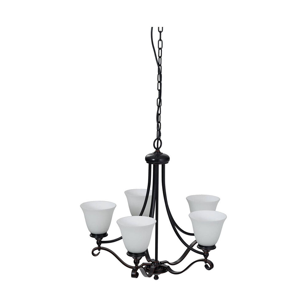 Dallas 5 Light 5 Arm Pendant Bronze - LOI1000127