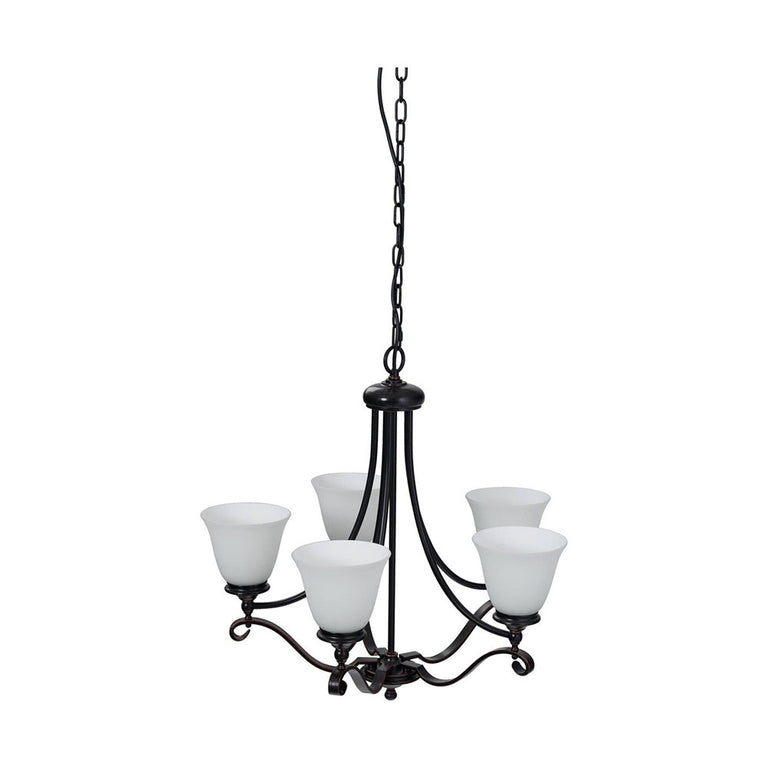 Dallas 5 Light 5 Arm Pendant Bronze - LOI1000127