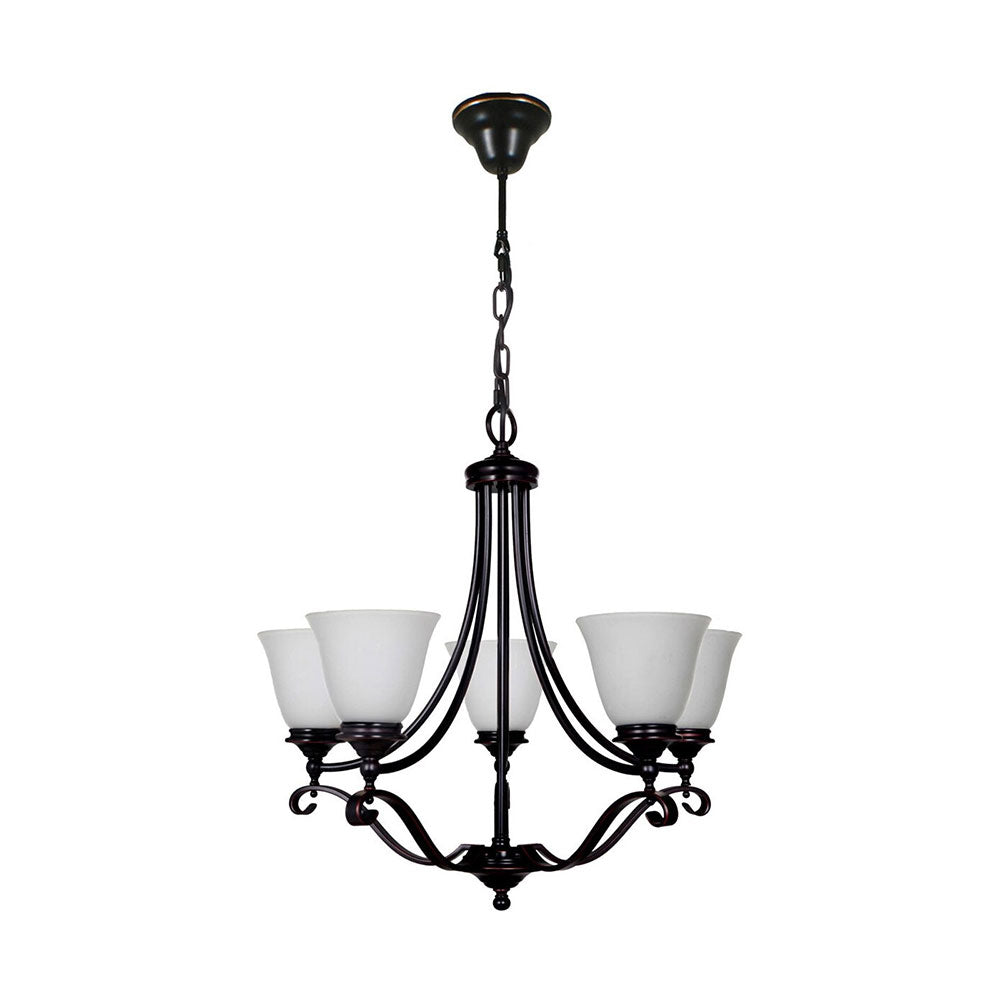 Dallas 5 Light 5 Arm Pendant Bronze - LOI1000127