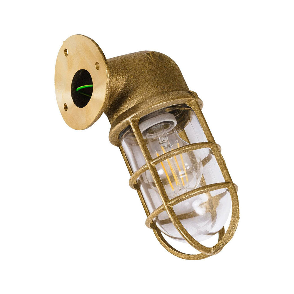 Harbour Outdoor Wall Light Solid Brass - LOI1001202