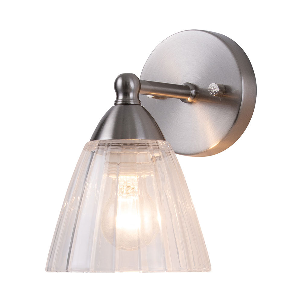 Summit 1 Light Wall Bracket Brushed Nickel - LOI1001608