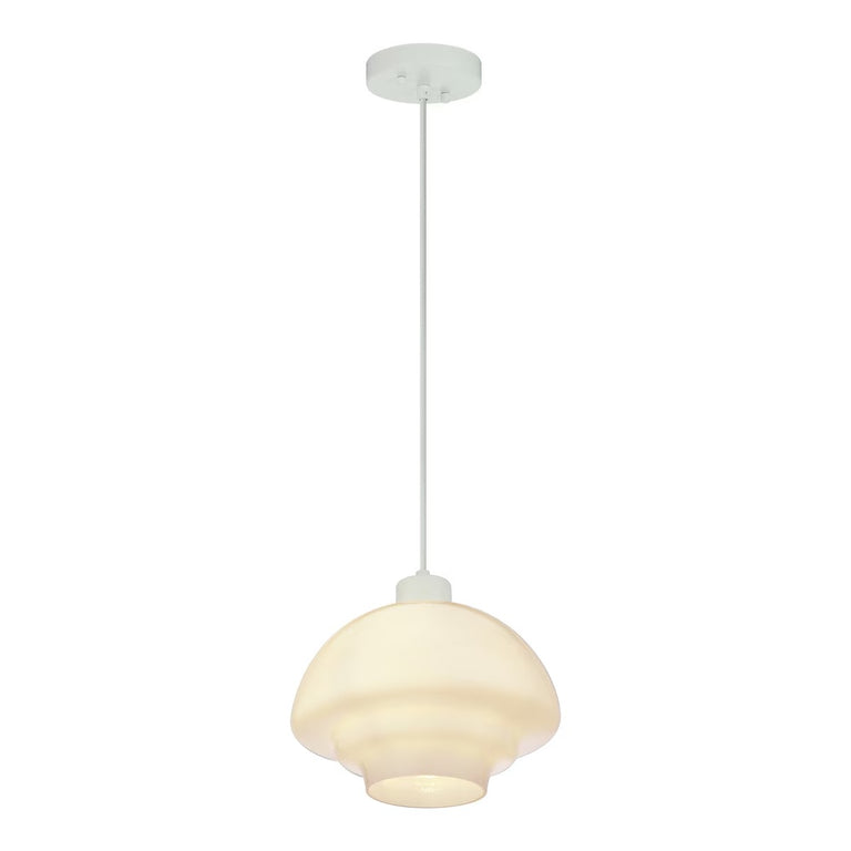 Fenwick Pendant 28cm White - LOI1001614