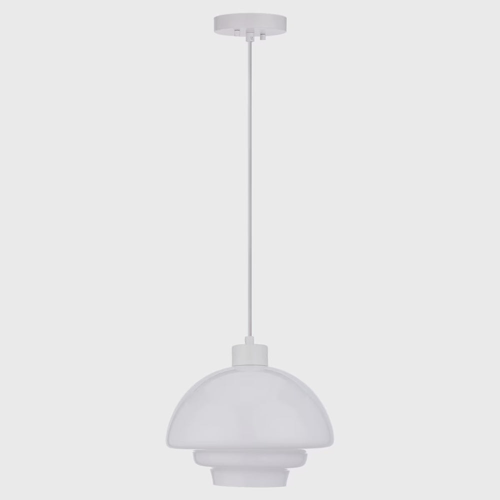 Fenwick Pendant 28cm White - LOI1001614