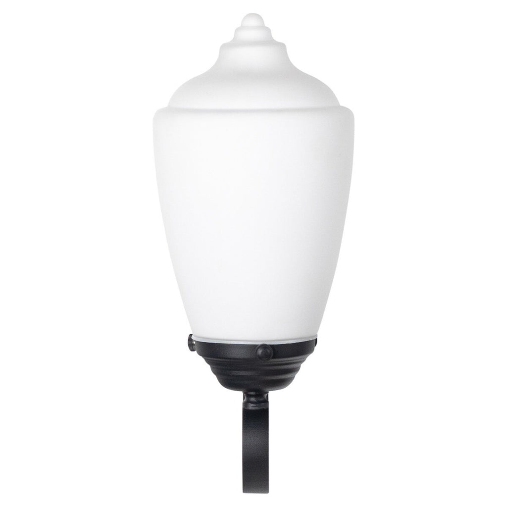 Newry Small Outdoor Wall Light Matt Black - LOI1001652