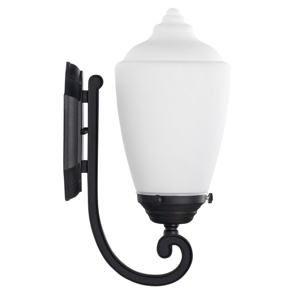Newry Small Outdoor Wall Light Matt Black - LOI1001652