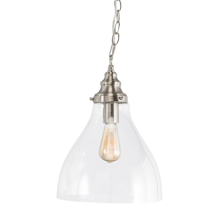 Keys Chain Pendant Small Brushed NIckel - LOI1001656