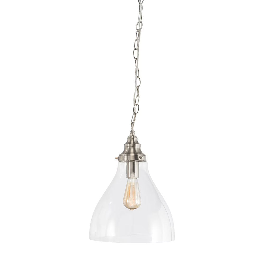 Keys Chain Pendant Small Brushed NIckel - LOI1001656
