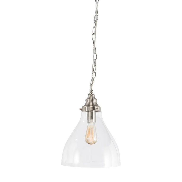 Keys Chain Pendant Small Brushed NIckel - LOI1001656