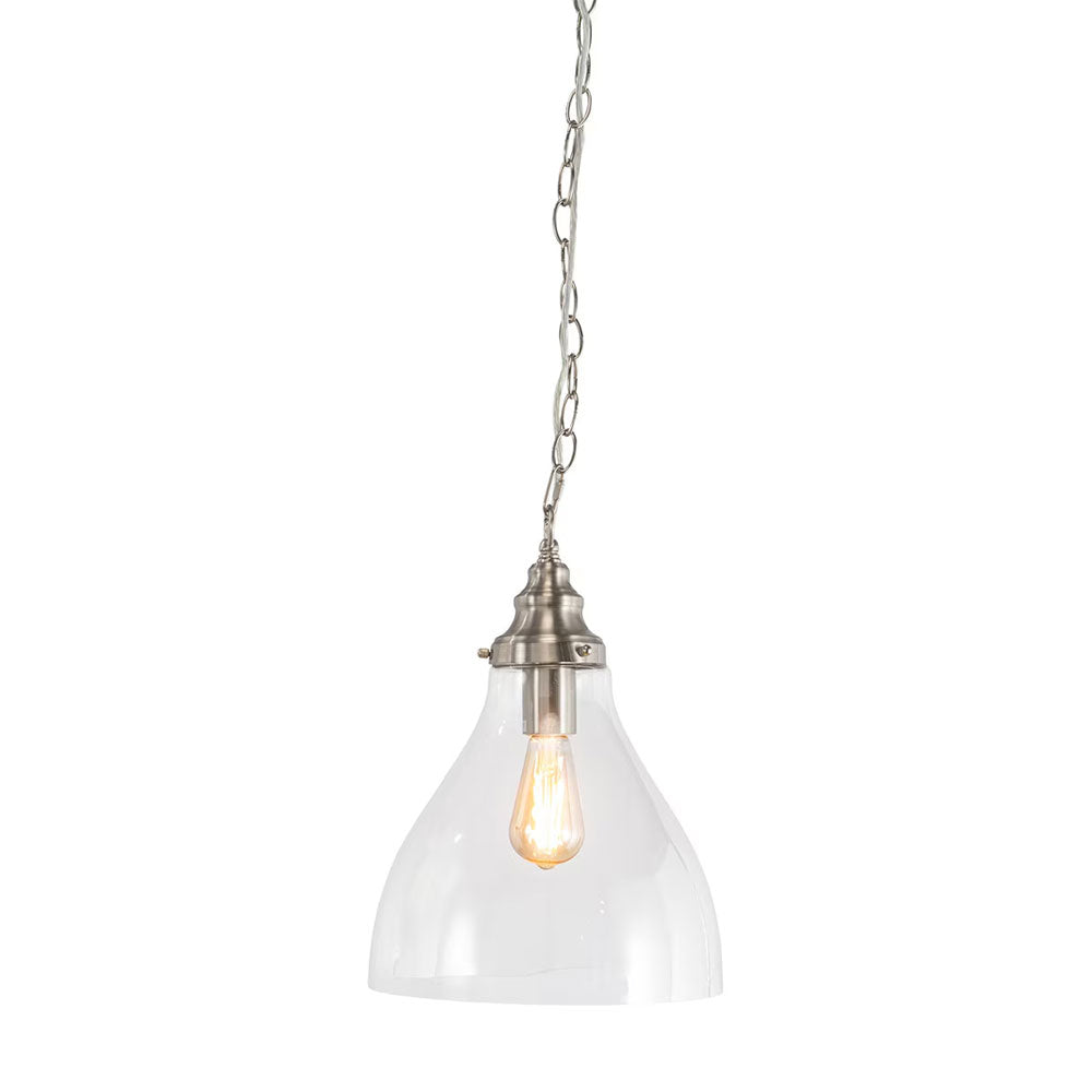 Keys Chain Pendant Small Brushed NIckel - LOI1001656