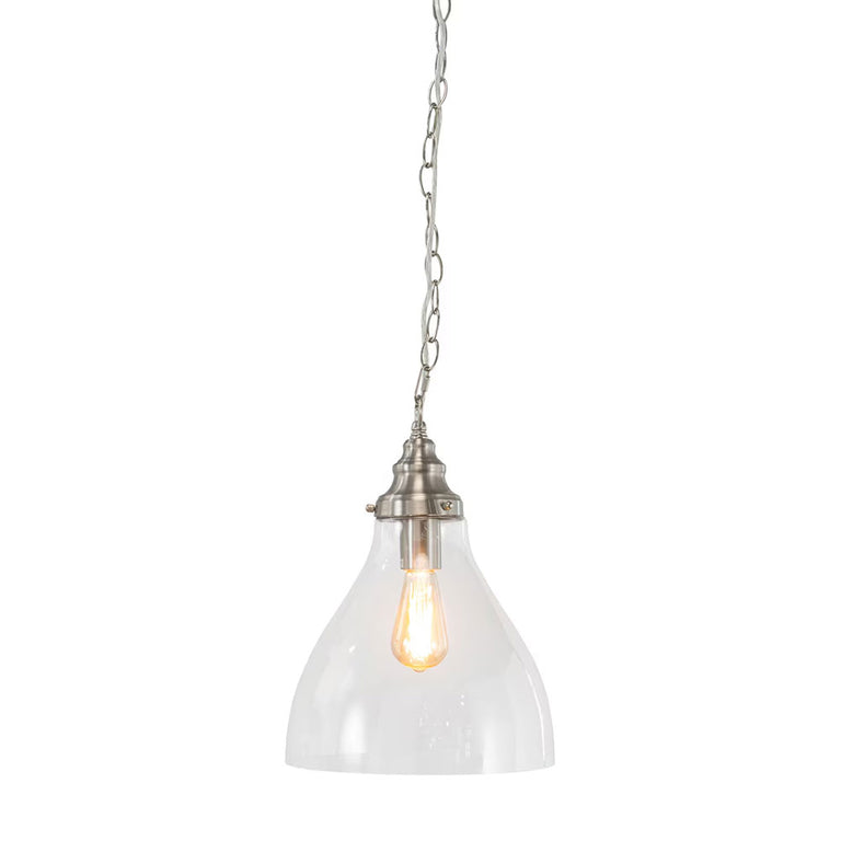 Keys Chain Pendant Small Brushed NIckel - LOI1001656