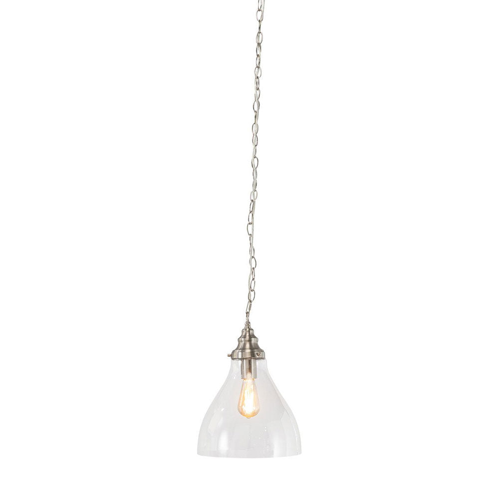 Keys Chain Pendant Small Brushed NIckel - LOI1001656