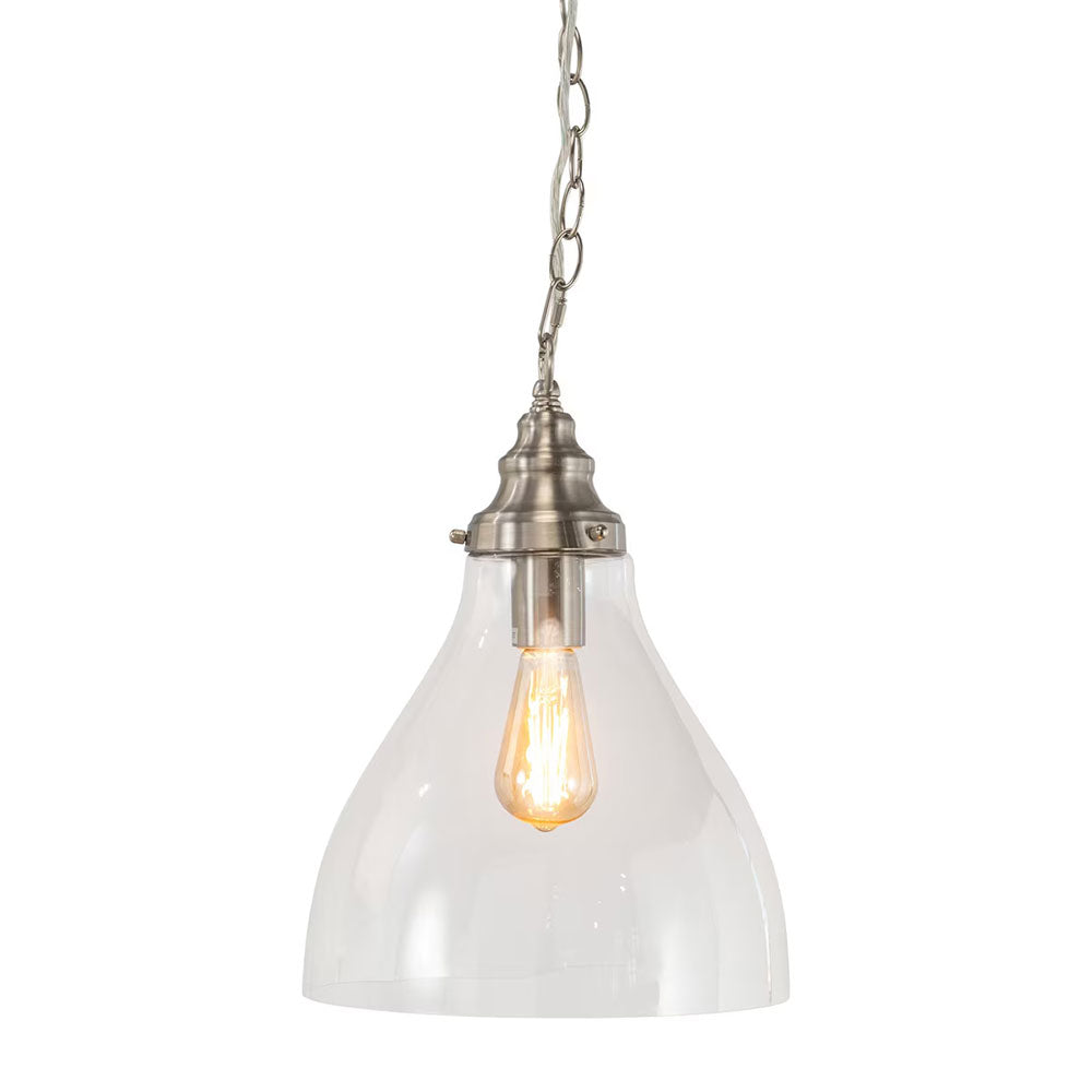 Keys Chain Pendant Small Brushed NIckel - LOI1001656
