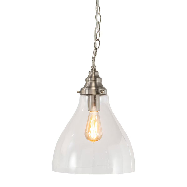 Keys Chain Pendant Small Brushed NIckel - LOI1001656