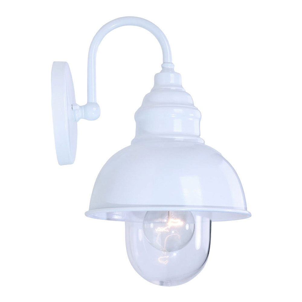 Parkway Small Exterior Wall Light White - LOI1001707