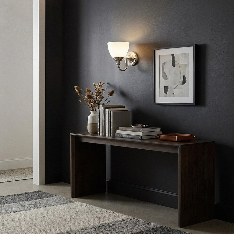 Nova 1 Light Wall Bracket Brushed Nickel - LOI1001711