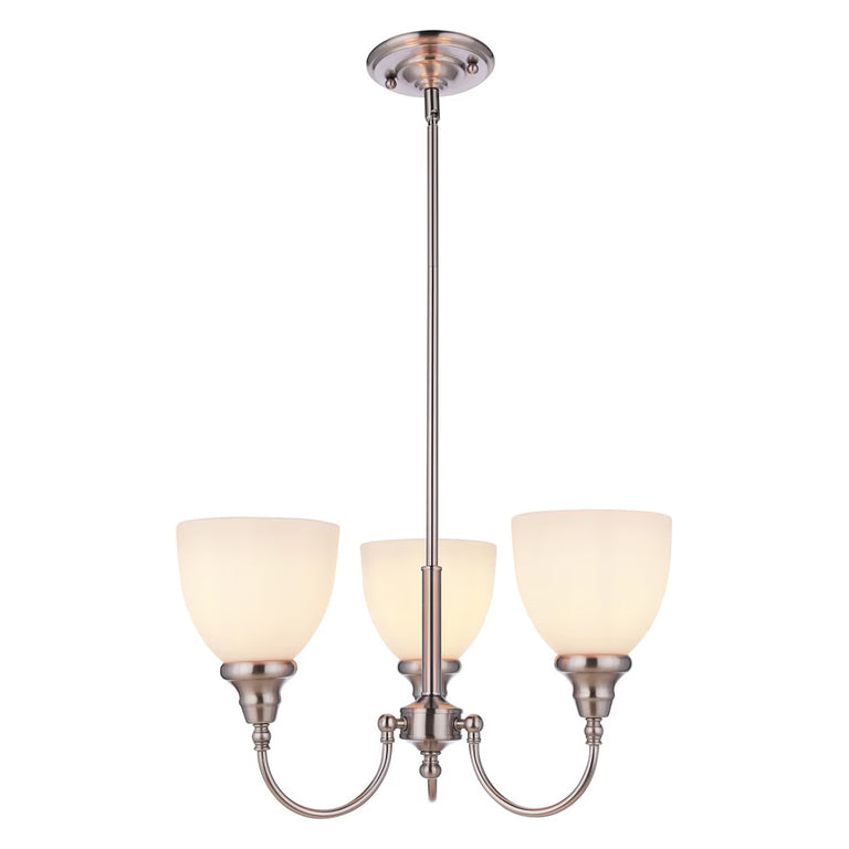 Benson 3 Light Pendant Brushed Nickel - LOI1001714